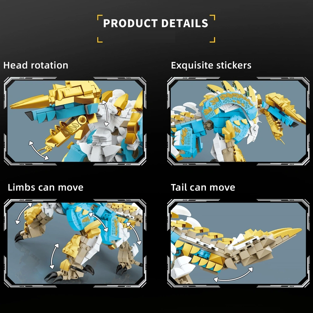 Leyi 76119 Zinogre MONSTER HUNTER Game