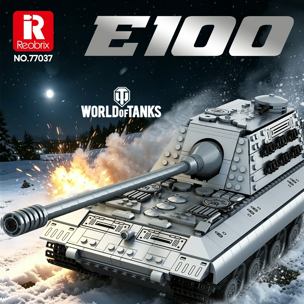 Reobrix 77037 E100 Tank Military