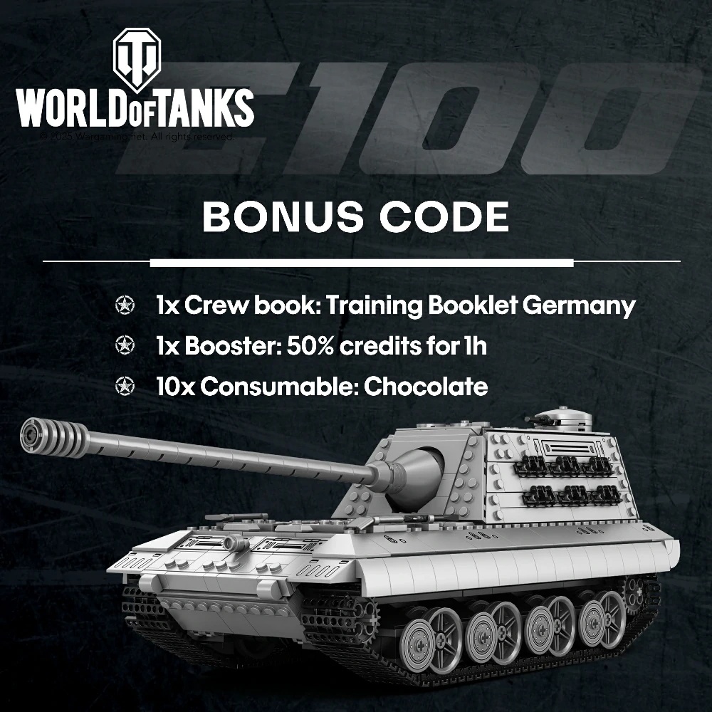 Reobrix 77037 E100 Tank Military