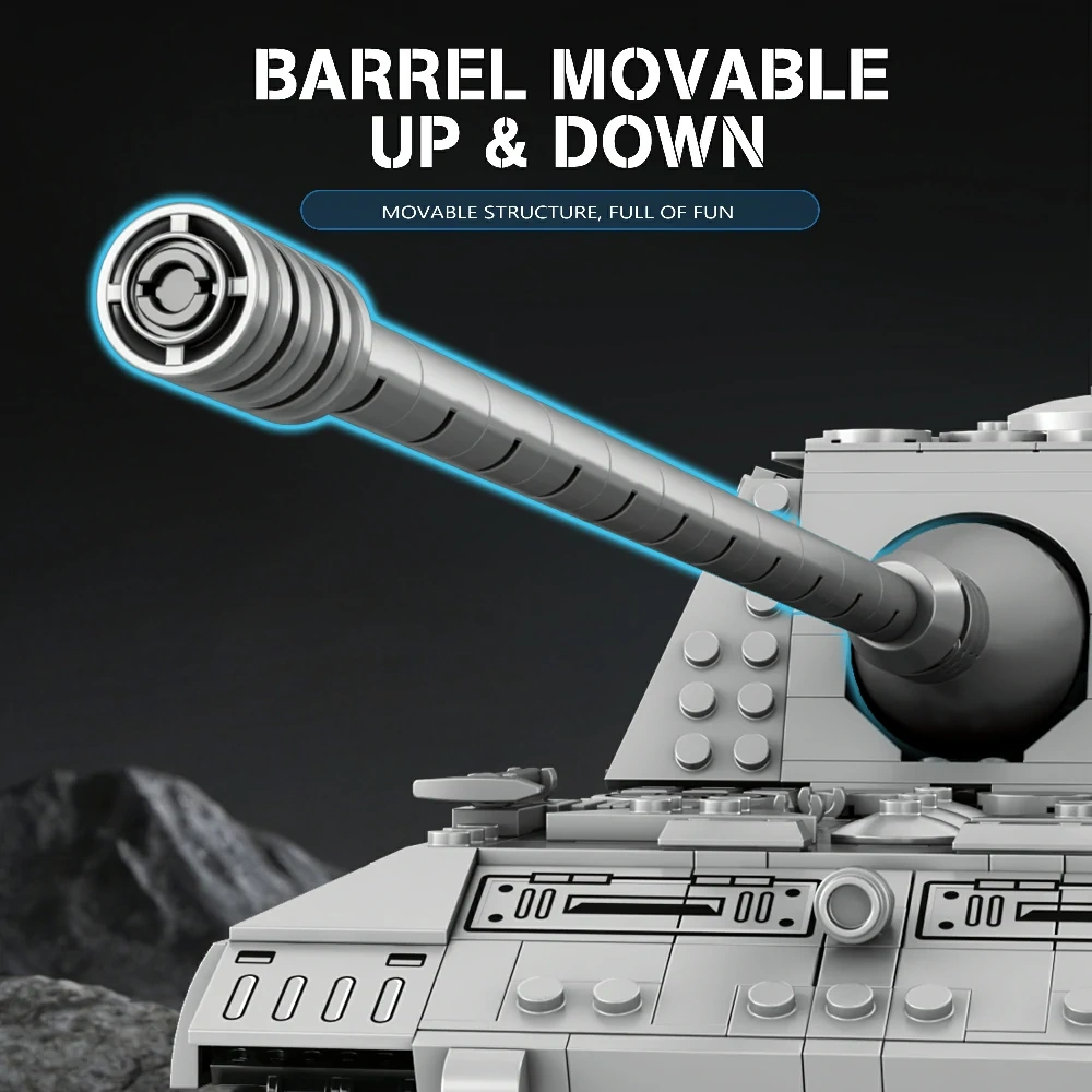 Reobrix 77037 E100 Tank Military