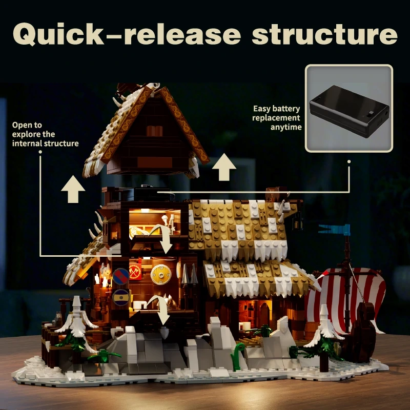 Iambrick 30801 Icehorn Longhouse Modular Buildings