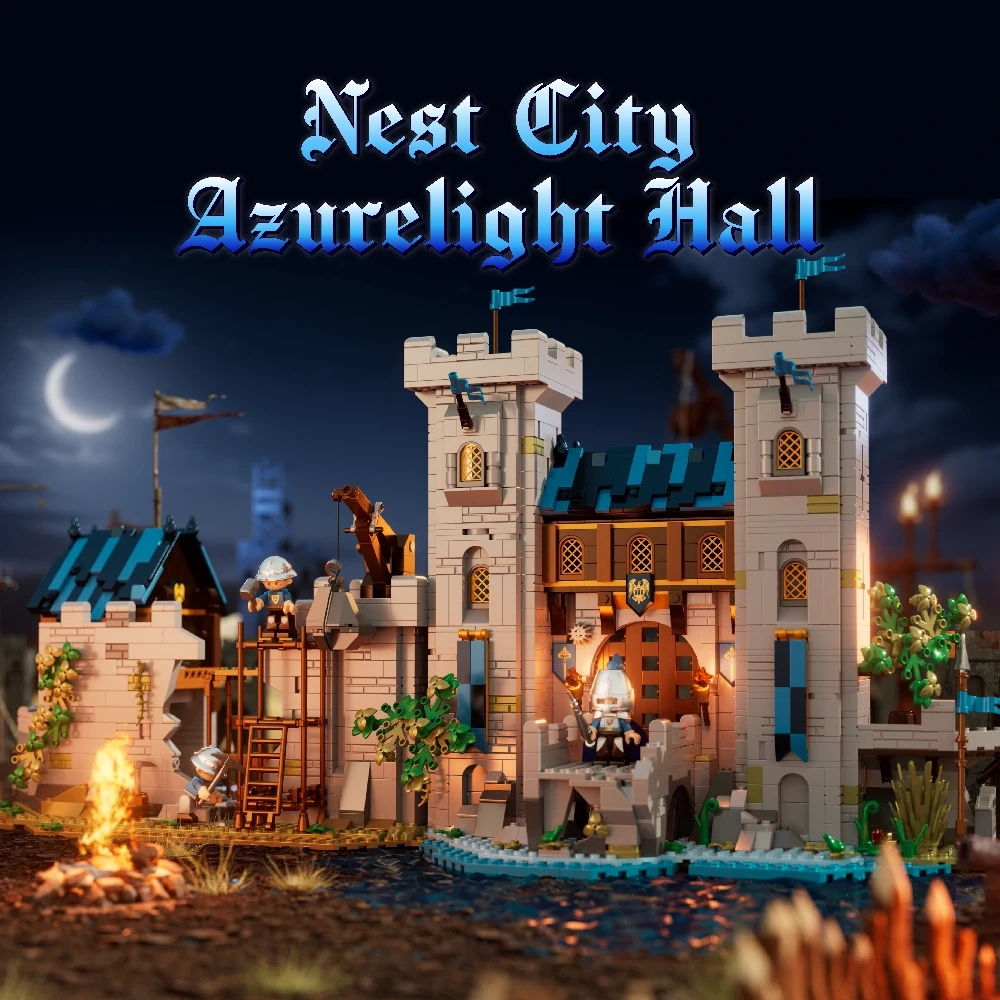 Iambrick 40214 Nest City Azurelight Hall Modular Buildings
