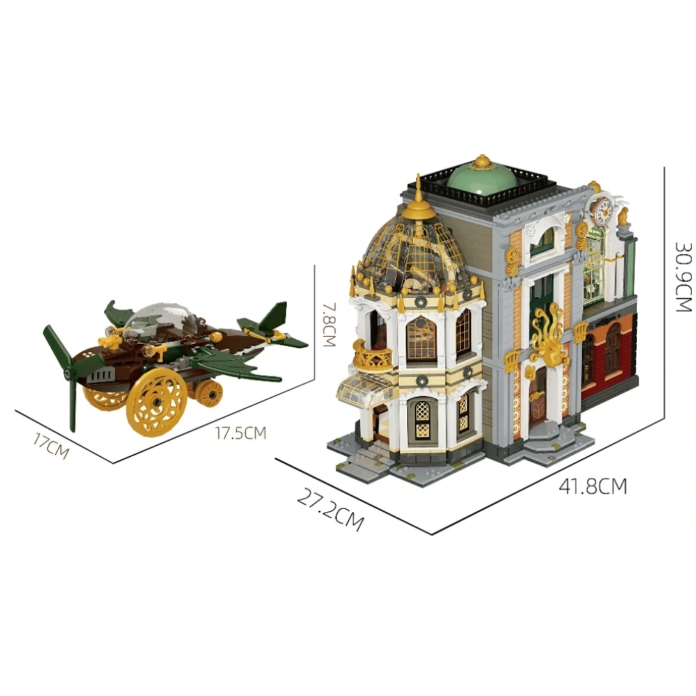 Xbert 66214 Steampunk Explorers Modular Buildings