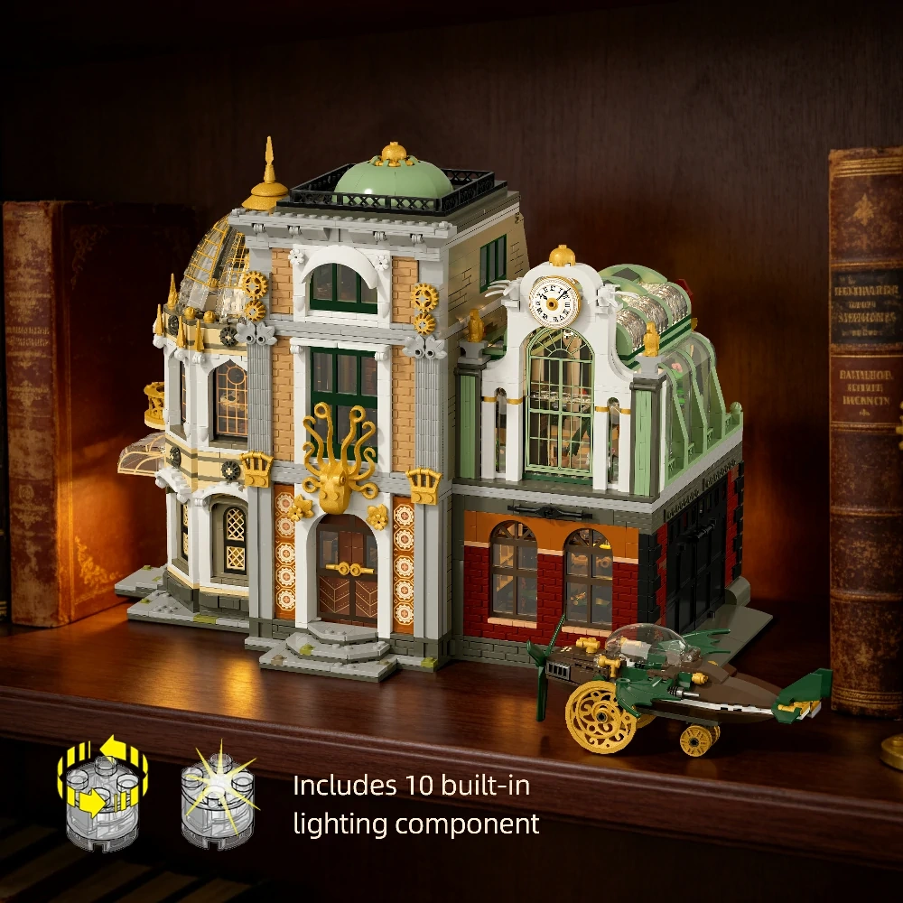 Xbert 66214 Steampunk Explorers Modular Buildings