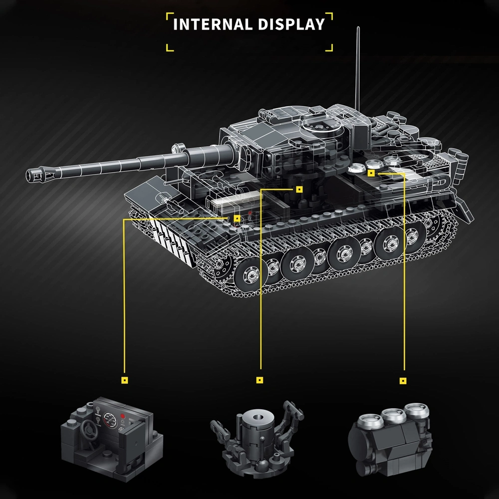 Leyi 66106 Tiger Tank Military