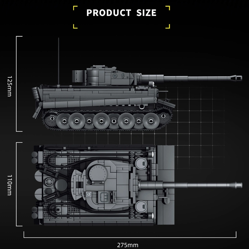 Leyi 66106 Tiger Tank Military