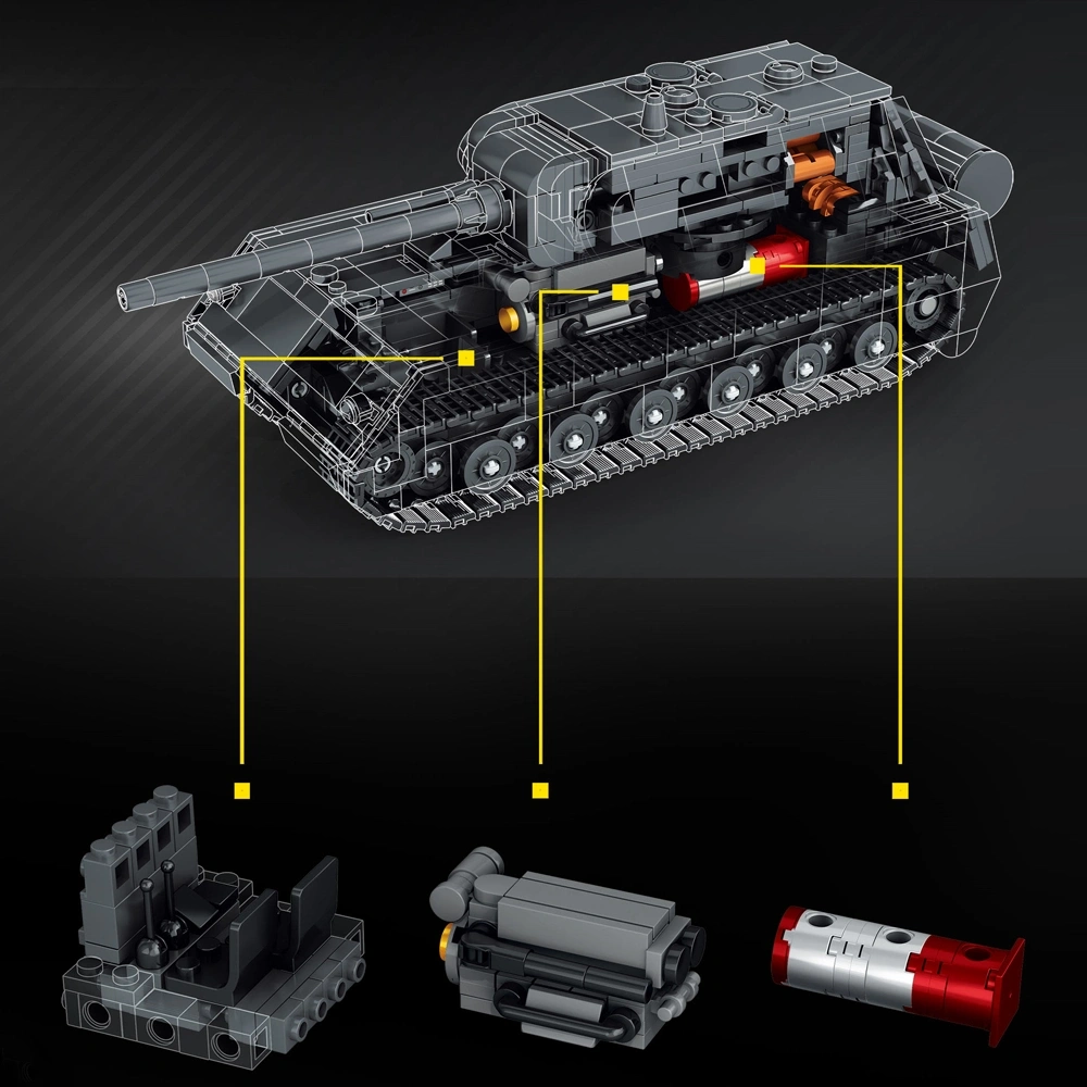 Leyi 66112 Maus Tank Military