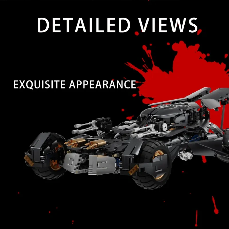 K-BOX 10569 Batmobile 1:8 Movie