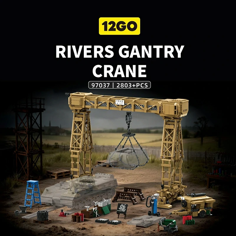 12GO 97037 RIVERS GANTRY CRANE Military