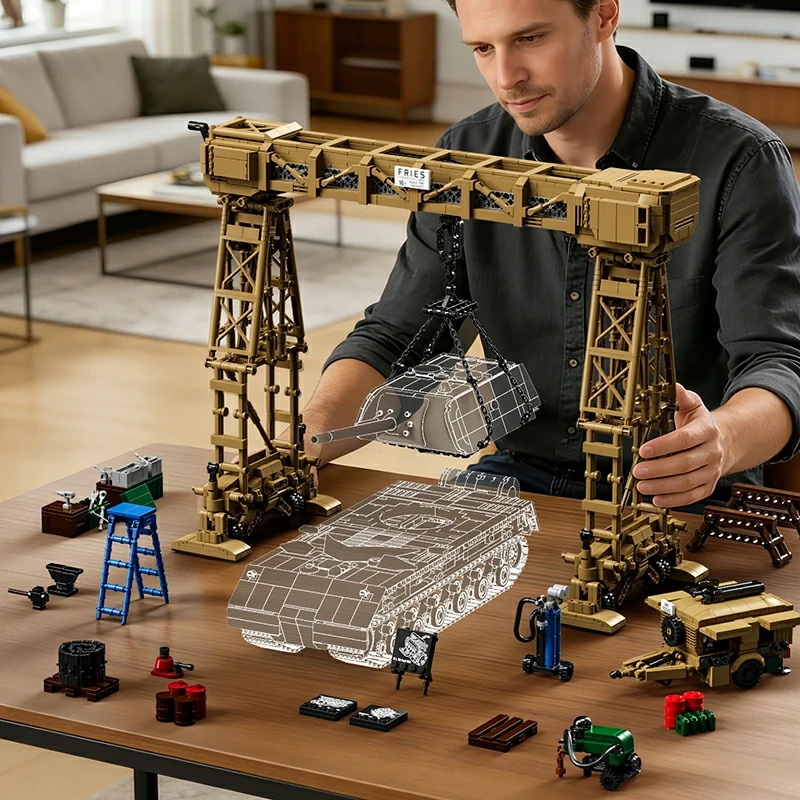 12GO 97037 RIVERS GANTRY CRANE Military