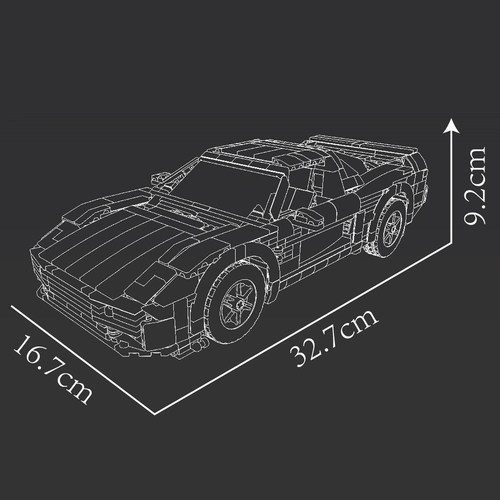 MouldKing 10271 1990NSX Technic