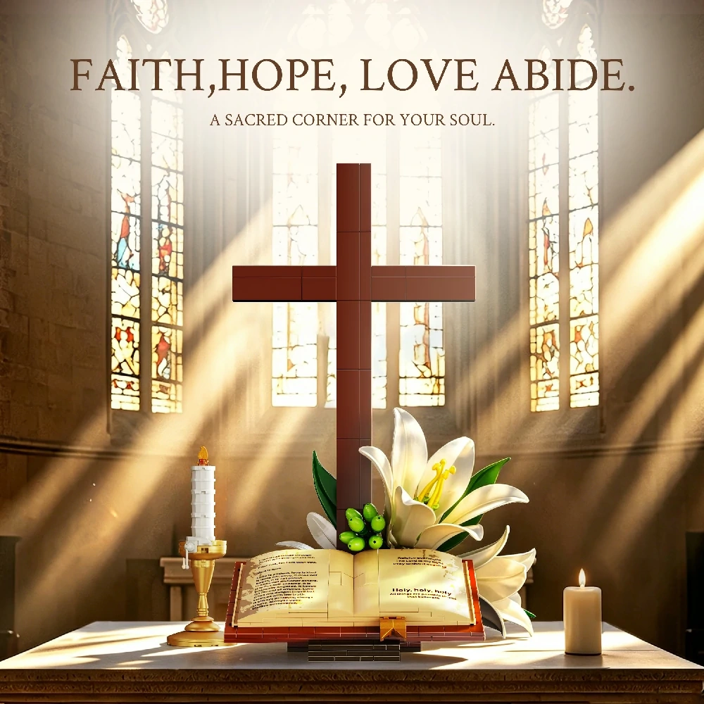 MIYO 2002 BIBLE FLOWER CROSS Creator Expert