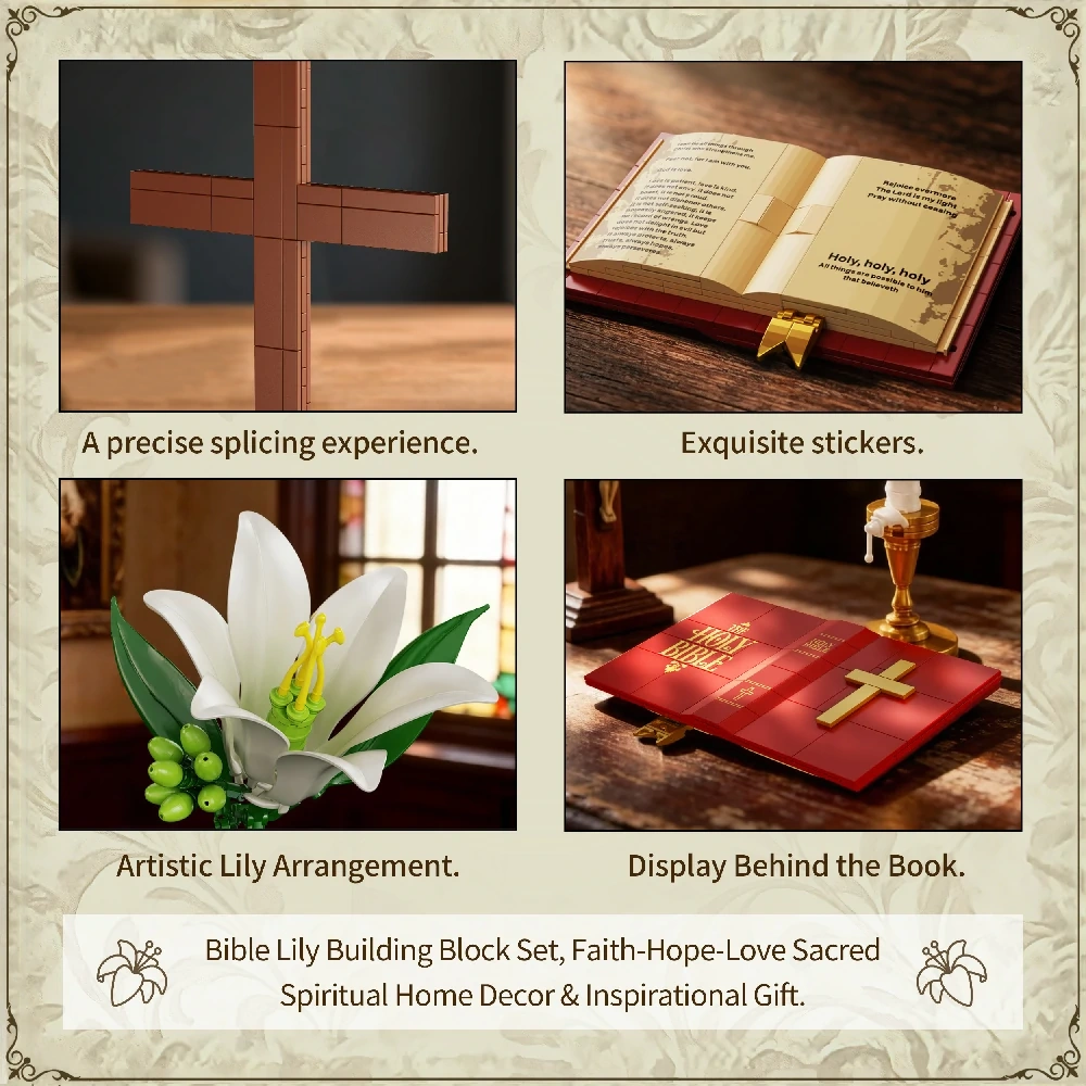 MIYO 2002 BIBLE FLOWER CROSS Creator Expert