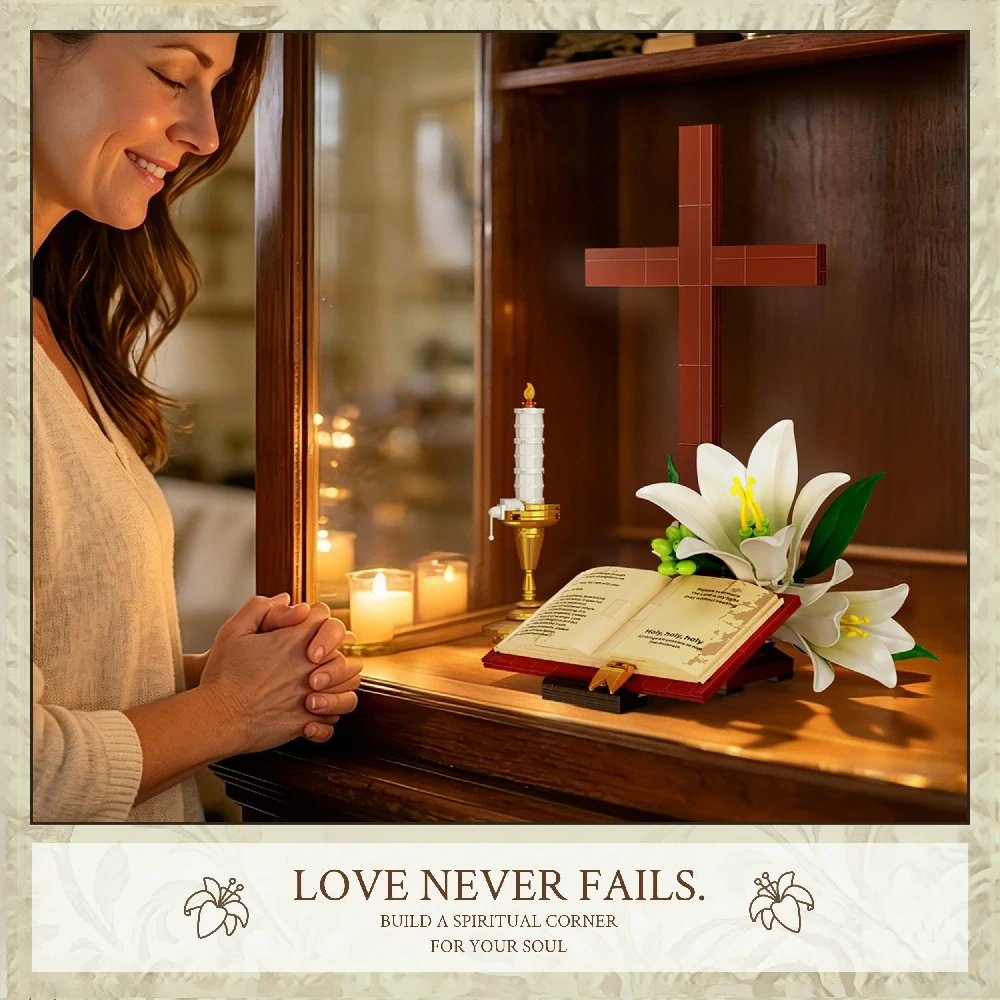 MIYO 2002 BIBLE FLOWER CROSS Creator Expert