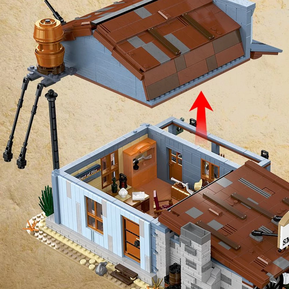 JIESTAR 89145 Western Blacksmith Shop Historical