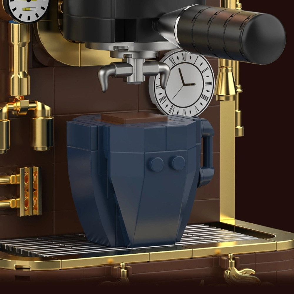 HUIYOYOYI H1026 Retro Steam Coffee Machine Creator Expert