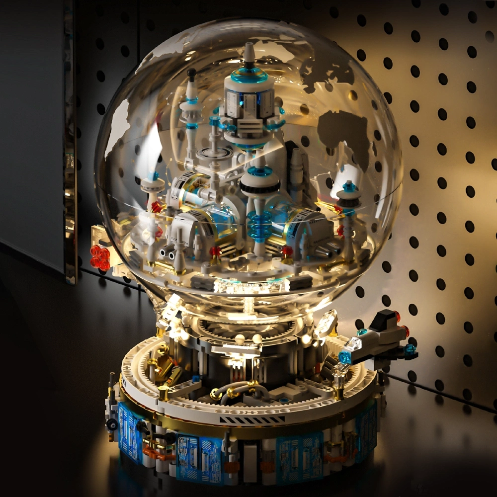 TUOMU T1114 Orbital Crysta Sphere Fortress Creator Expert