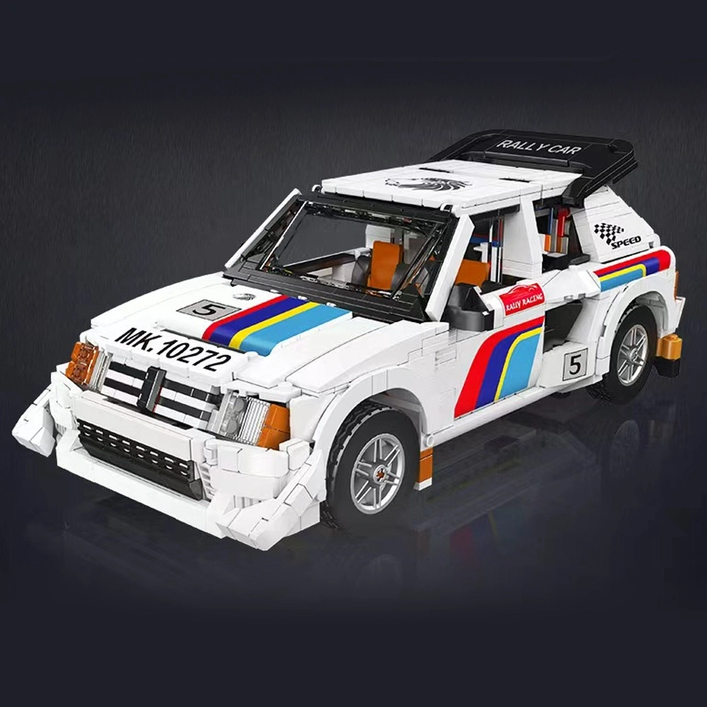 MouldKing 10272 205T16 EVO2 Classic Rally Car Technic