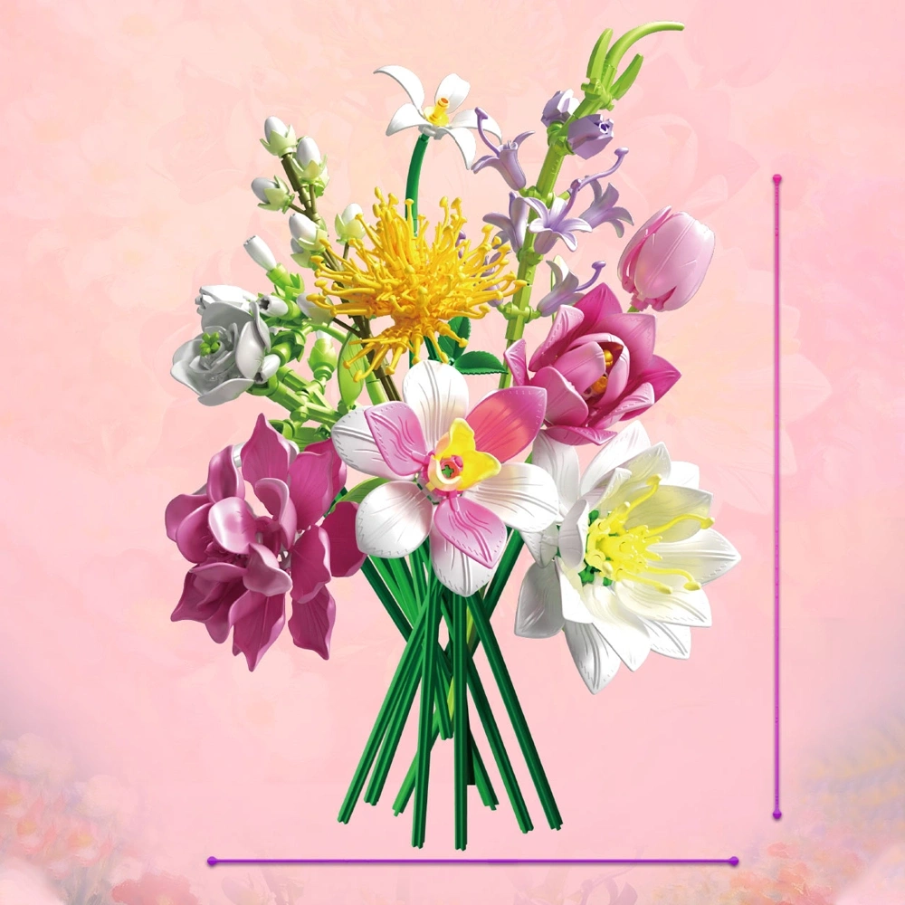ZHEGAO 26233 Purple Radiance Rising Creator Expert