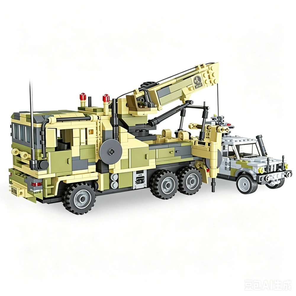 [Sale] JIESTAR  59068 Military Special Crane Military