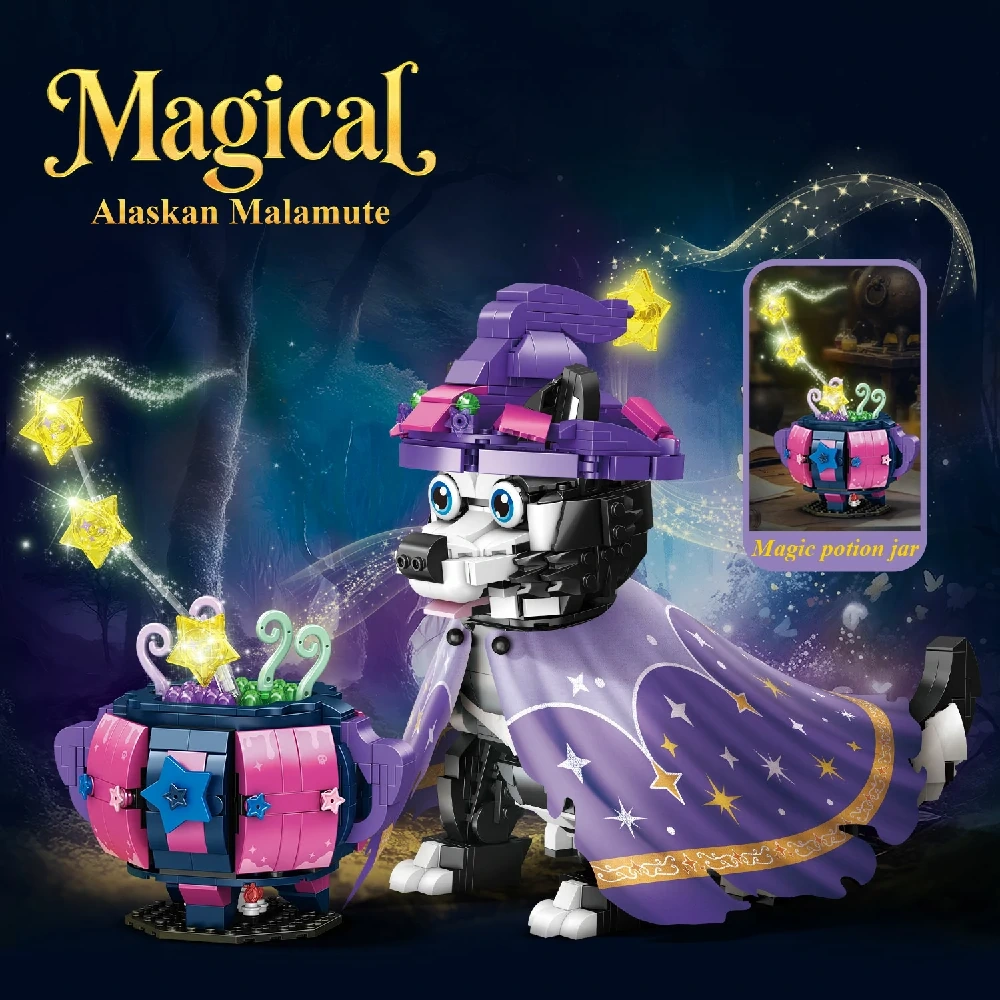 CBOX JD153 Magical Alaskan Malamute Creator Expert