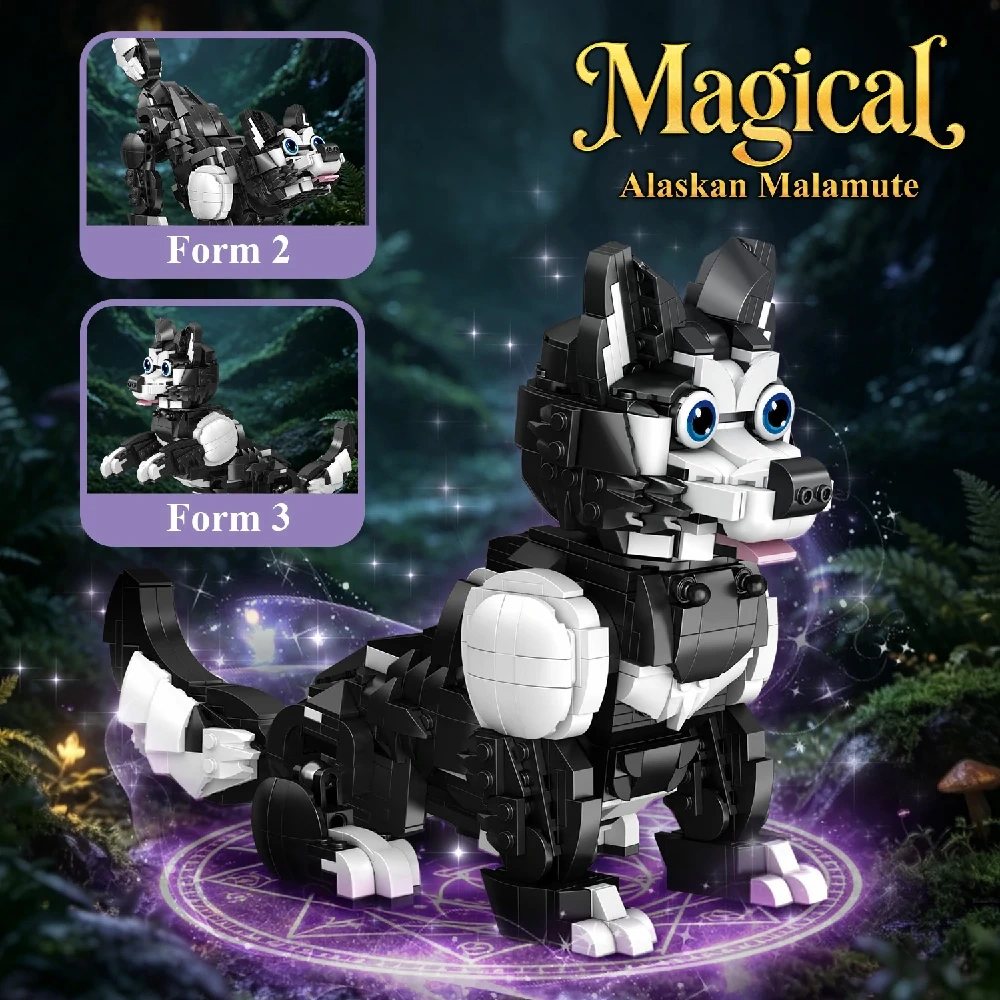 CBOX JD153 Magical Alaskan Malamute Creator Expert
