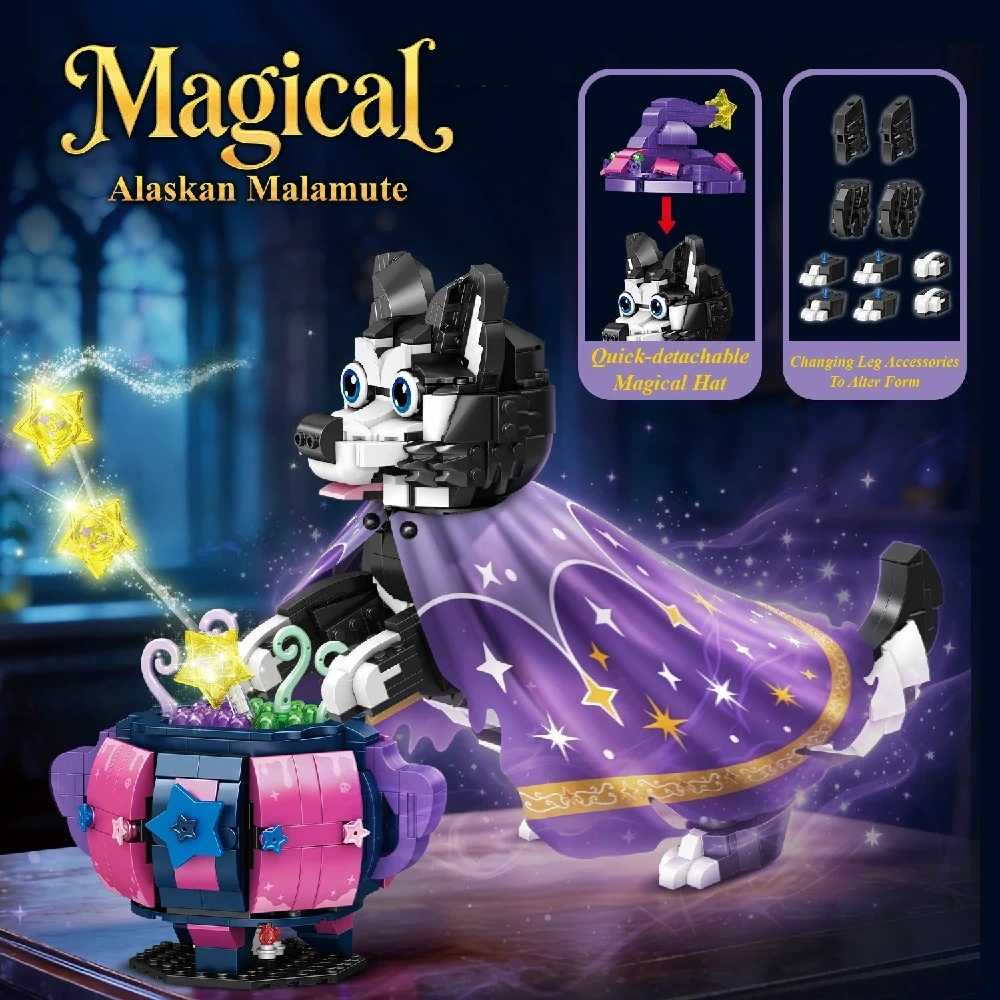 CBOX JD153 Magical Alaskan Malamute Creator Expert