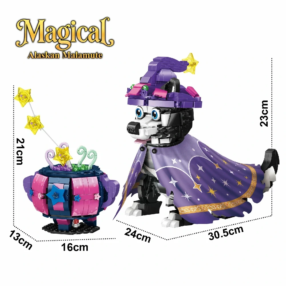 CBOX JD153 Magical Alaskan Malamute Creator Expert