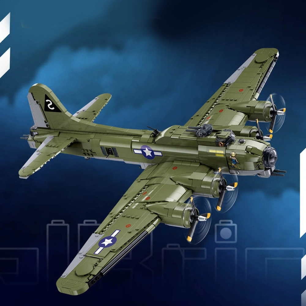 Sluban M38-B1367 B-17GS BOMBER FLYING FORTRESS Military