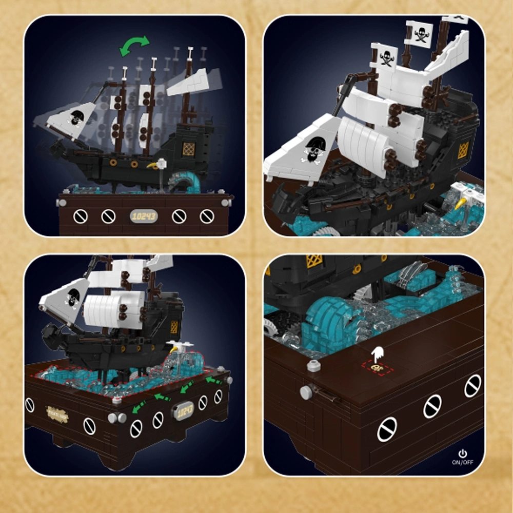 MouldKing 10243 Pirate Ship Pirates
