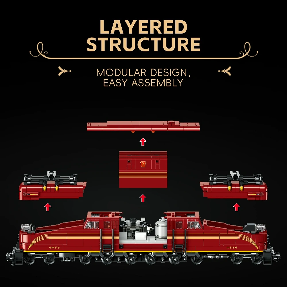 JIESTAR JJ9250 VINTAGE EXPRESS TRAIN MODEL Technic