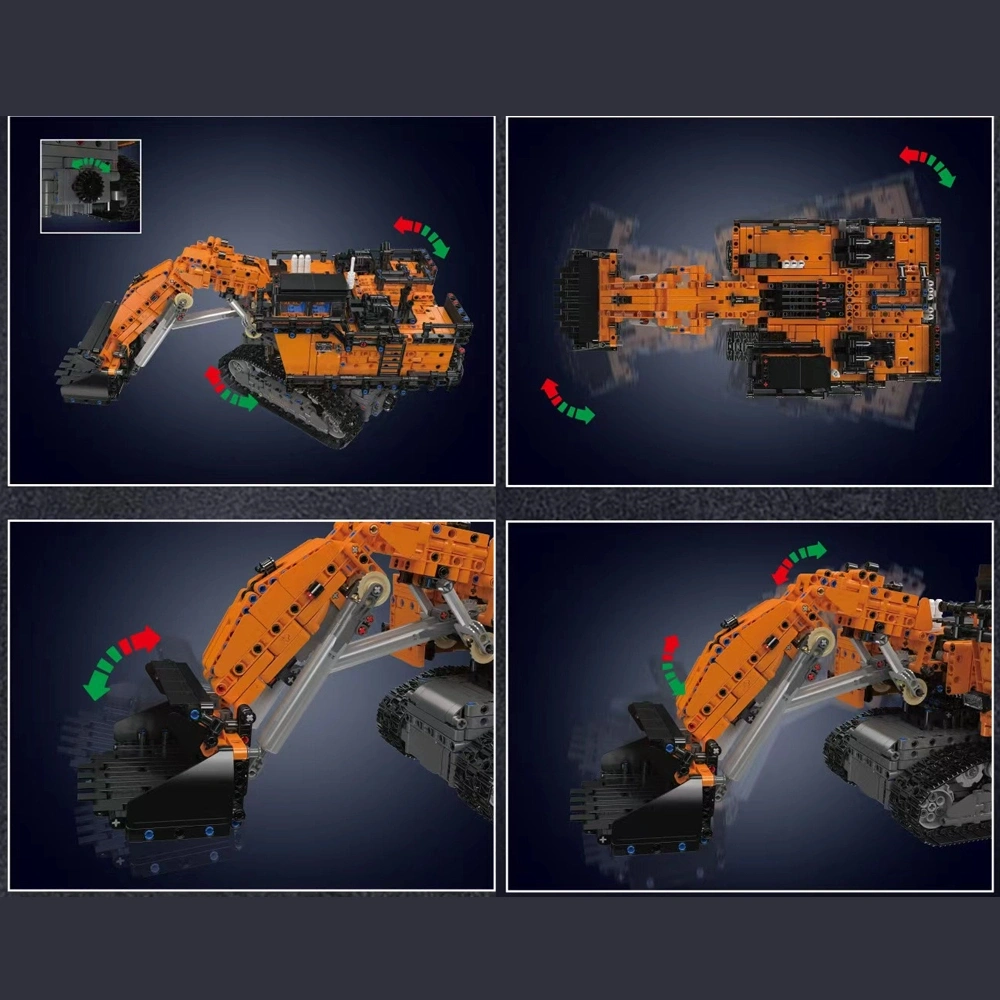 MouldKing 17100 EX8000 Mining Excavator Technic