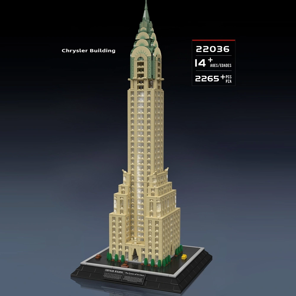 MouldKing 22036 Chrysler Building Modular Buildings