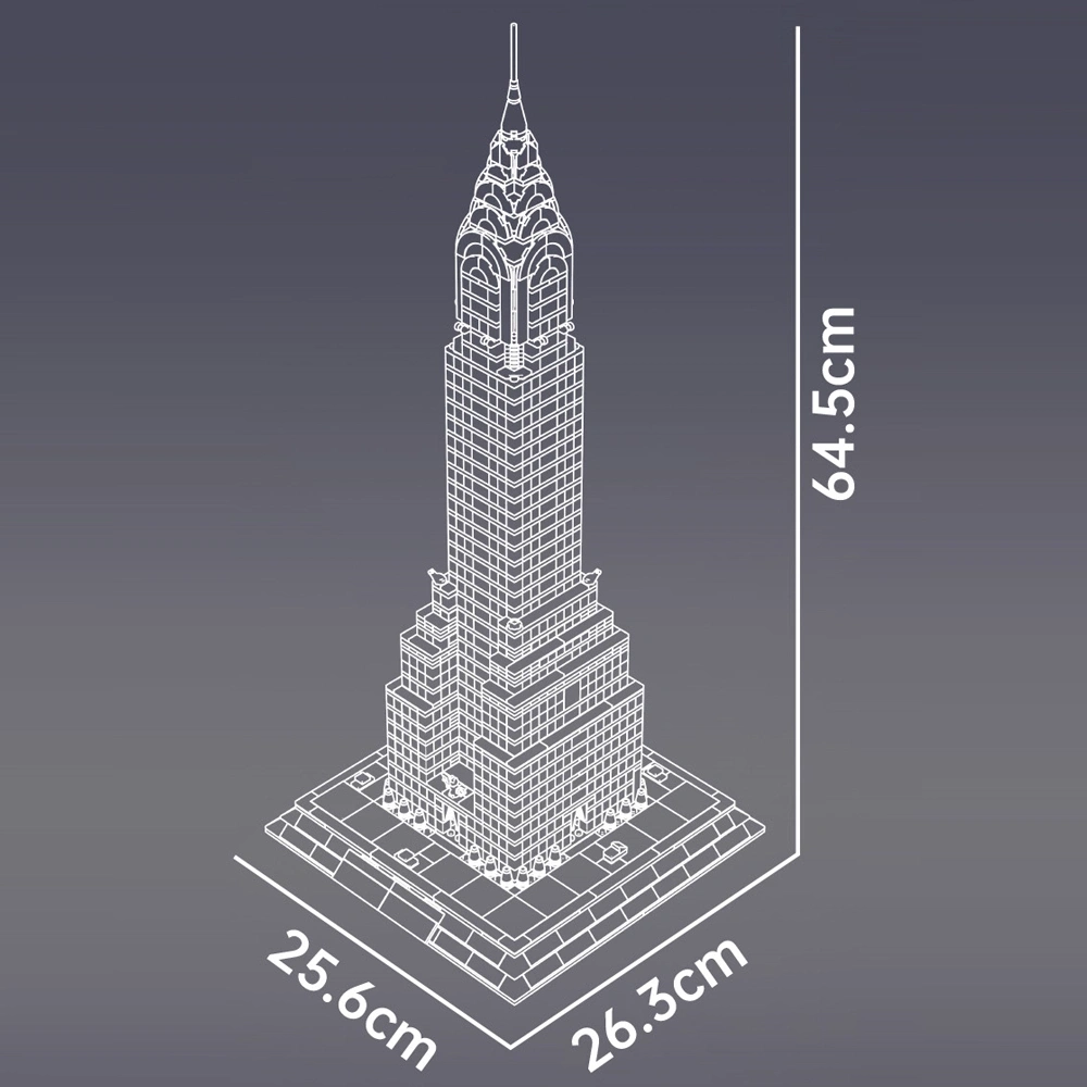 MouldKing 22036 Chrysler Building Modular Buildings