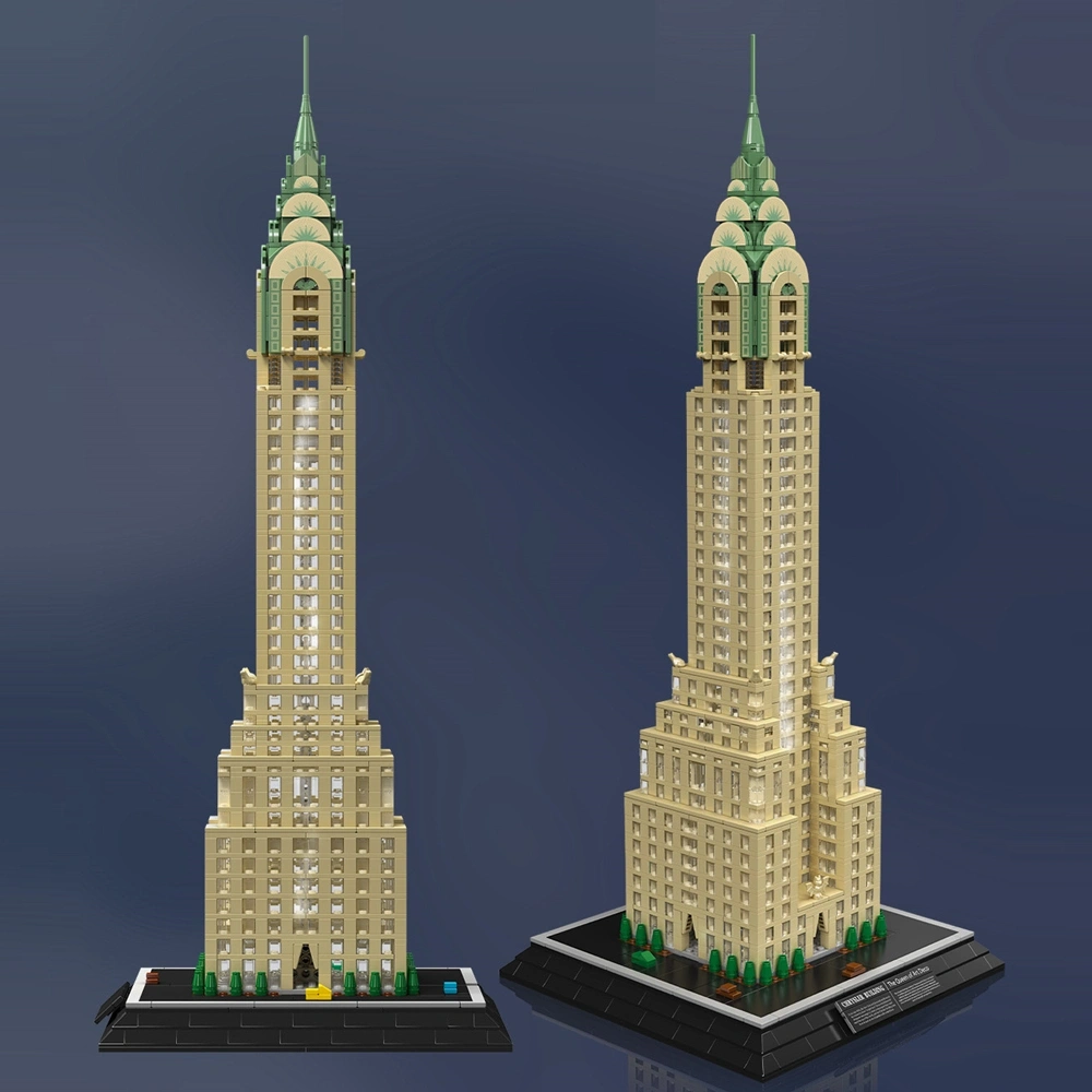 MouldKing 22036 Chrysler Building Modular Buildings
