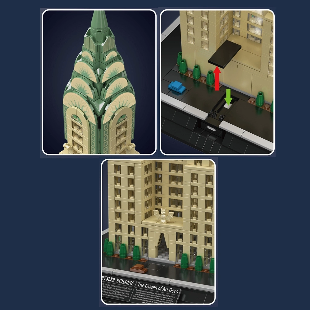 MouldKing 22036 Chrysler Building Modular Buildings