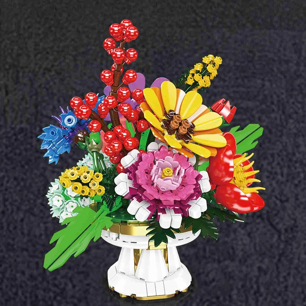 MouldKing 24099 Dreamy Flower Bed Creator Expert