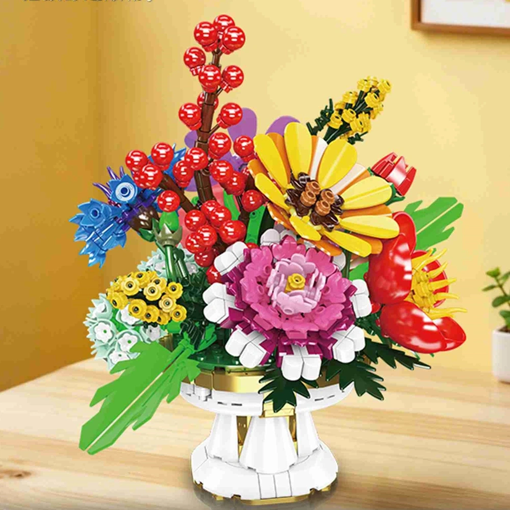 MouldKing 24099 Dreamy Flower Bed Creator Expert