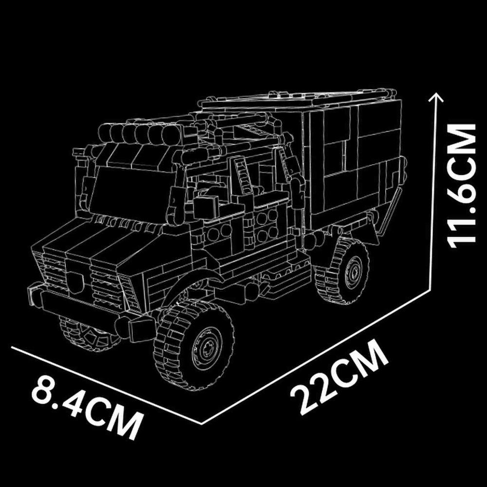 MouldKing 24103 Camper Van Technic
