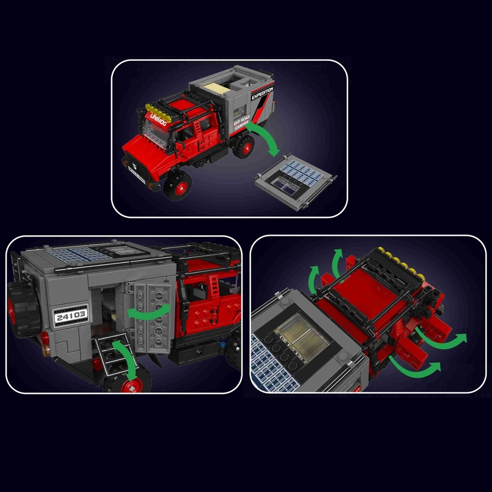 MouldKing 24103 Camper Van Technic