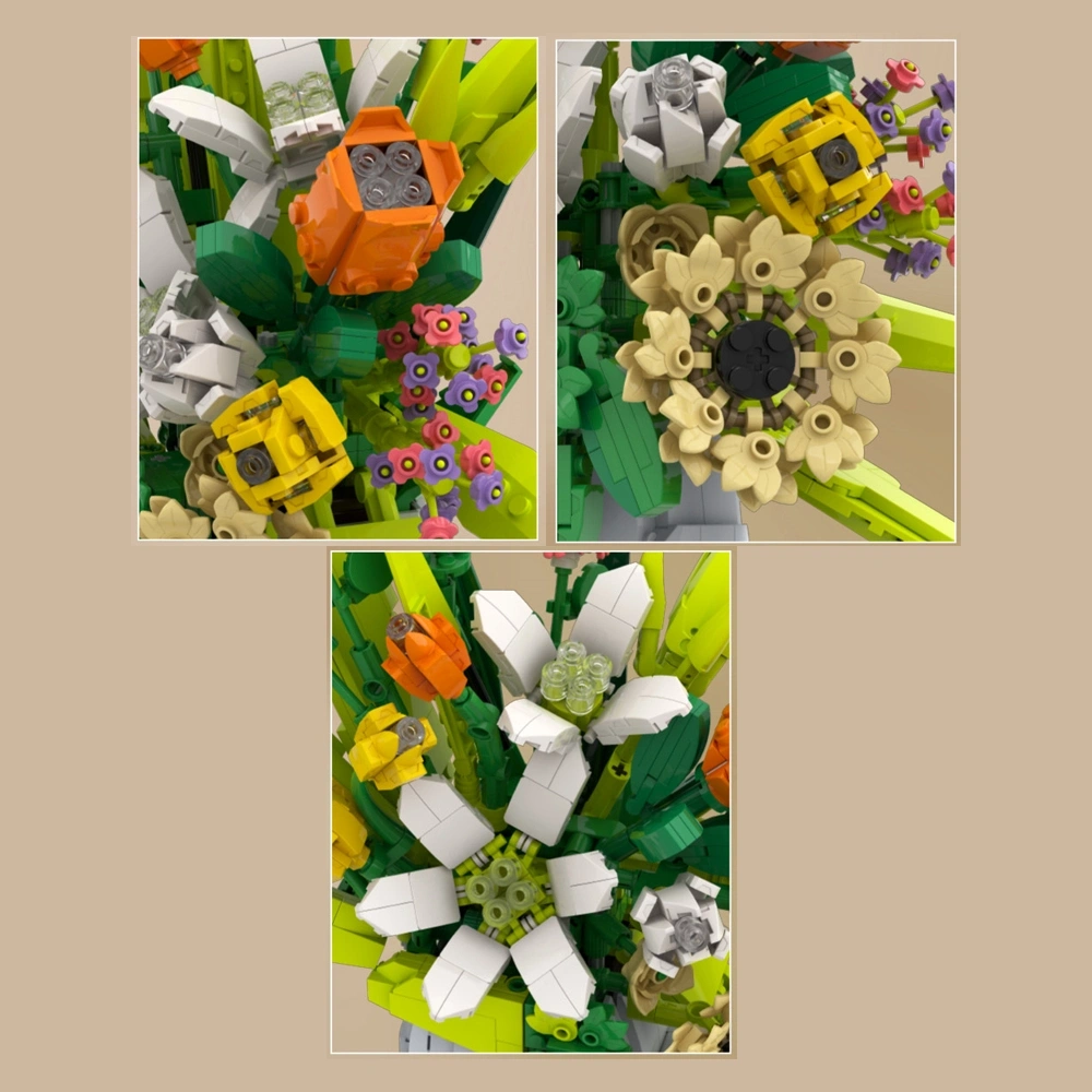 MouldKing 24124 Spring Whisper Bouquet Creator Expert