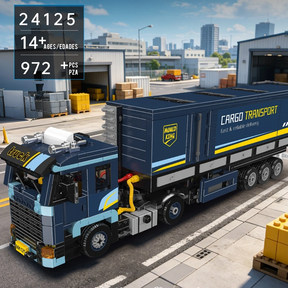 MouldKing 24125 Container Freight Truck Technic