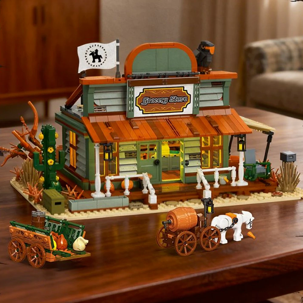 JIESTAR 89144 Western Grocery Store Historical