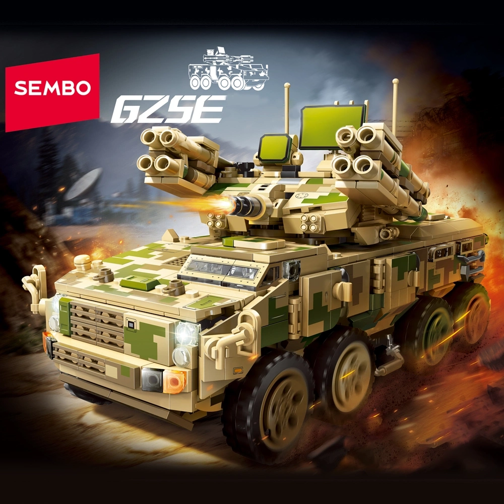 SEMBO 203272 625E Anti-aircraft tanks 1:28 Military