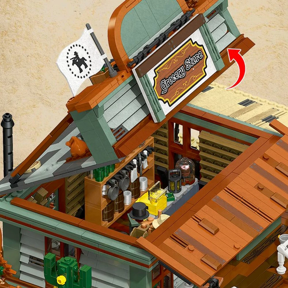JIESTAR  89144 Western Grocery Store Historical