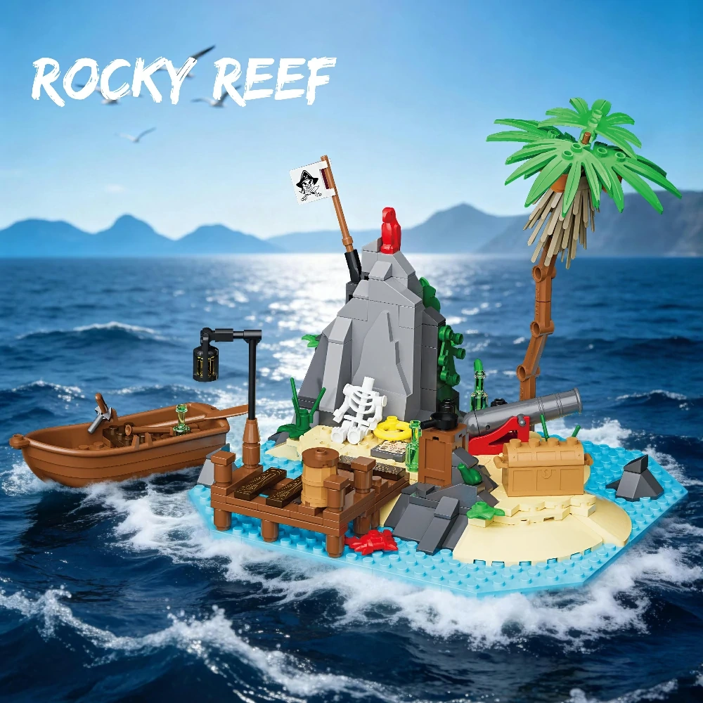 Xbert 66076 Rocky Reef Island Pirates