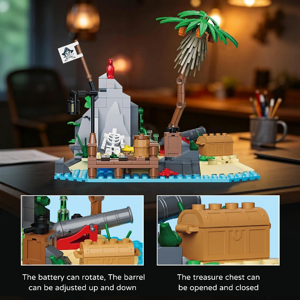 Xbert 66076 Rocky Reef Island Pirates