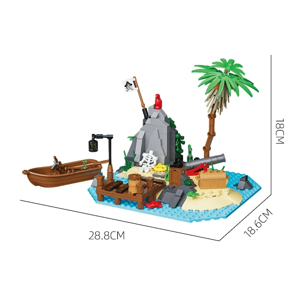 Xbert 66076 Rocky Reef Island Pirates