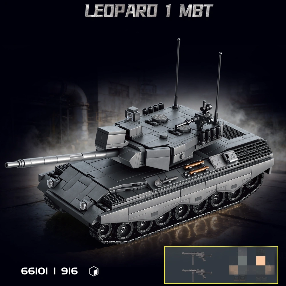 Leyi 66101 LEOPARD 1 MBT Military