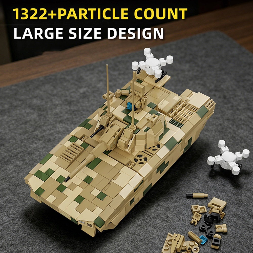 12GO 91012 ZBD-100 Support Tank Military